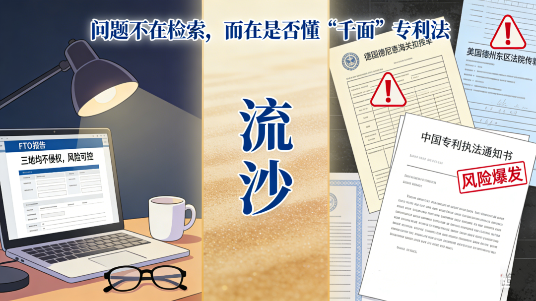 FTO全球迷局：当“一刀切”检索遇上“千面”专利法