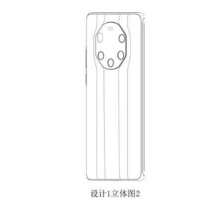 原告专利主视图 来源：北京知识产权法院